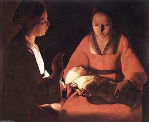 The New-born — Georges De La Tour