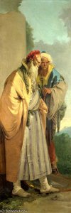 Dos Hombres Con Vestimenta Oriental — Giambattista Tiepolo