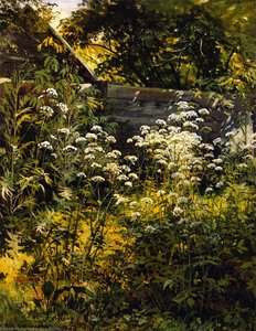 Corner Of An Overgrown Garden — Ivan Ivanovich Shishkin