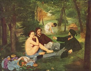 Piknik (le Déjeuner Sur L'herbe) — Edouard Manet