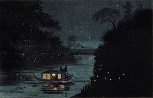 Fireflies At Ochanomizu — Kobayashi Kiyochika