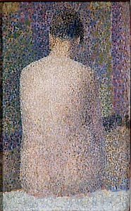 Ryggen På En Modell — Georges Pierre Seurat