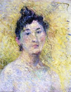 Portret Van Een Vrouw — Paul Gauguin