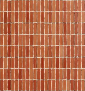 Rhythmic Layers Of Terracotta And Ochre Pigment — Laurent Vionnet
