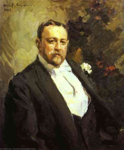 Portrait Of Ivan Morozov — Konstantin Alexeievitch Korovin