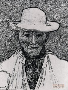 Portrait Of Patience Escalier — Vincent Willem Van Gogh, Post-impressionism