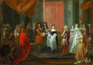 Le Dauphin De France Recevant Un Ordre — Jean-antoine Watteau