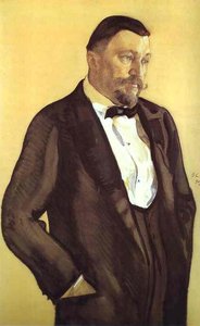 Portrait Of Alexei Morozov — Valentin Alexandrovich Serov