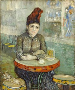 Agostina Segatori Café Du Tambourinin Kahvilassa — Vincent Willem Van Gogh, Post-impressionismi