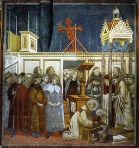 Pühapäeva Francisus Assissist Valmistamas Julebiksa Grecchios — Giotto