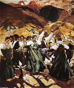 The Jota (aragon) — Joaquín Sorolla Y Bastida