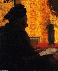 Grandmother Michaud In Silhouette — Jean-édouard Vuillard