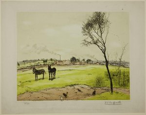 The Little Donkeys — Jean-françois Raffaelli