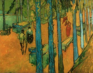 Las Alyscamps — Vincent Willem Van Gogh