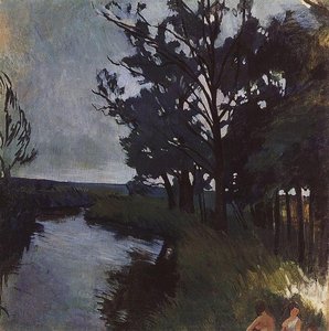 Landscape With A River — Zinaida Serebriakova