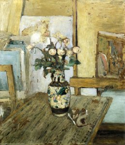 Vase Of Flowers — Jean-édouard Vuillard, Post-impressionism