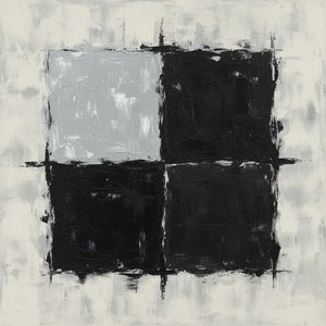 Monolithic Fragments Of Shadow And Light In A Singular Achromatic Study — Laurent Vionnet