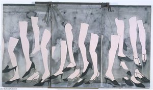 Walking Dream With A Four Foot Clamp — Jim Dine