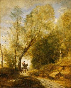 Der Wald Von Coubron — Jean-baptiste-camille Corot