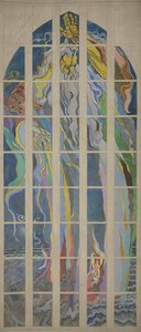 Design For The Stained Glass God\nthe Father For The Western Window\nof The Nave Of The Franciscan Church In\nkrakow — Stanislaw Wyspianski