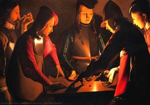 The Dice Players — Georges De La Tour