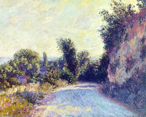 Road Near Giverny 02 — 클로드 모네, Impressionism