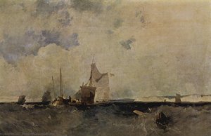 Seascape — Richard Parkes Bonington