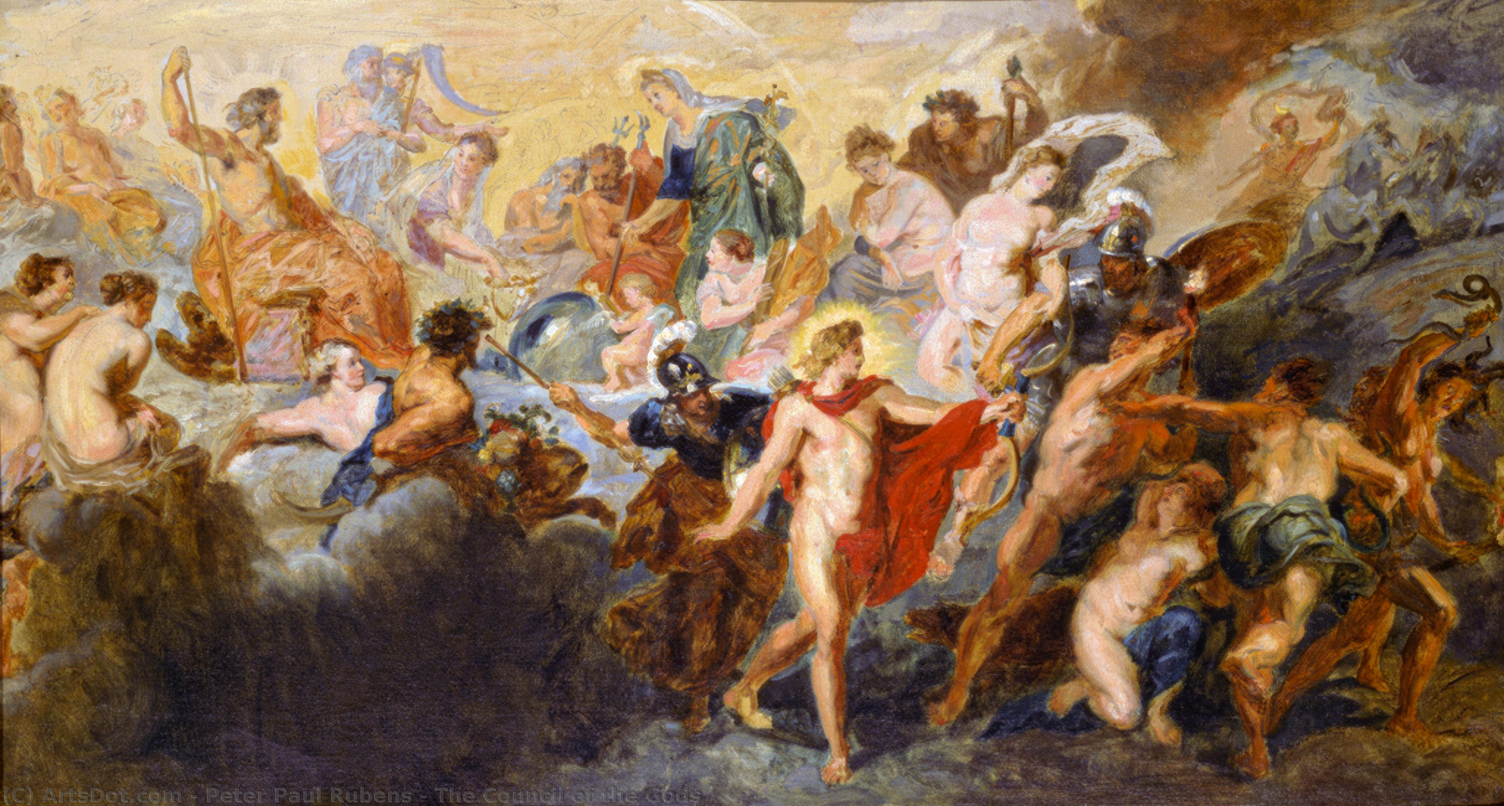 Gudernes Råd — Peter Paul Rubens
