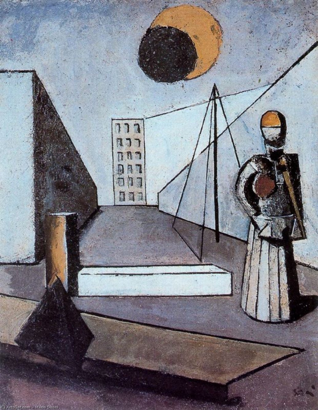 The Eclipse — Mario Sironi