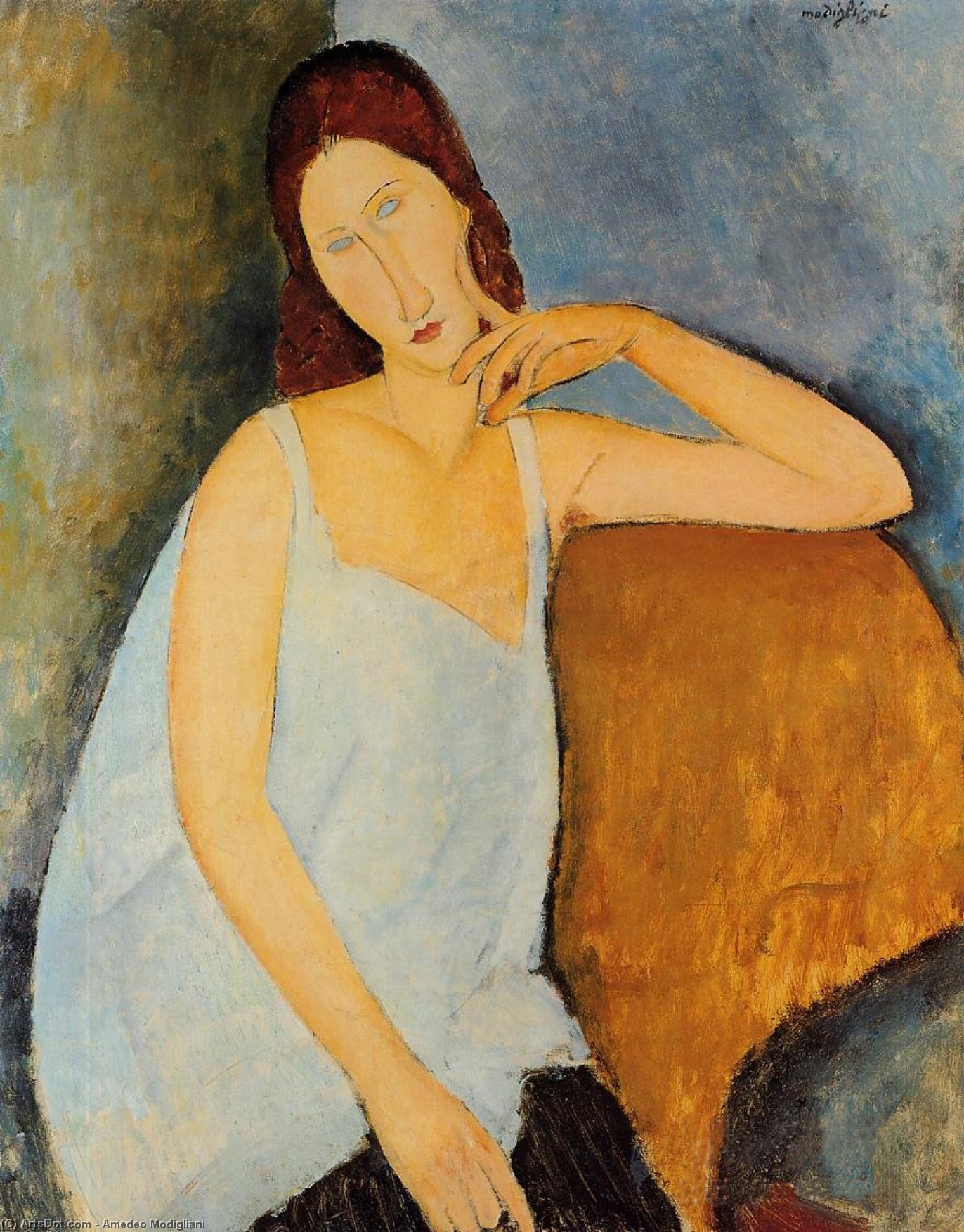 Portretul Jienei Hebuterne — Modigliani