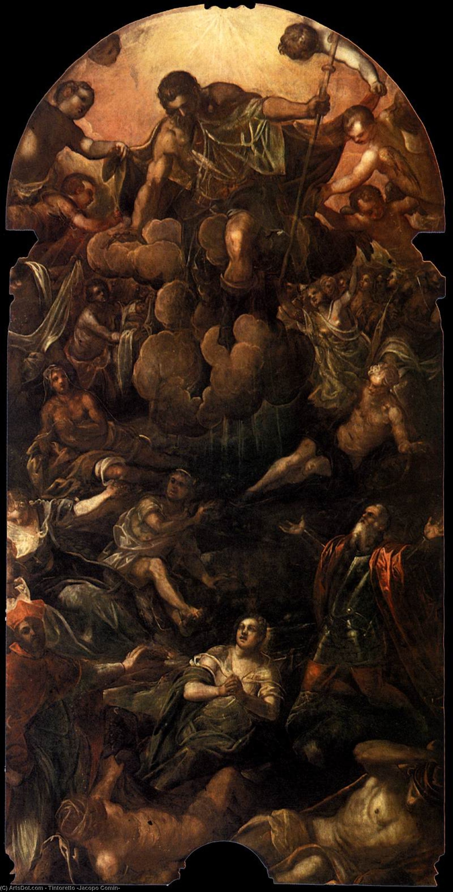 Objevení Svatého Roch — Tintoretto