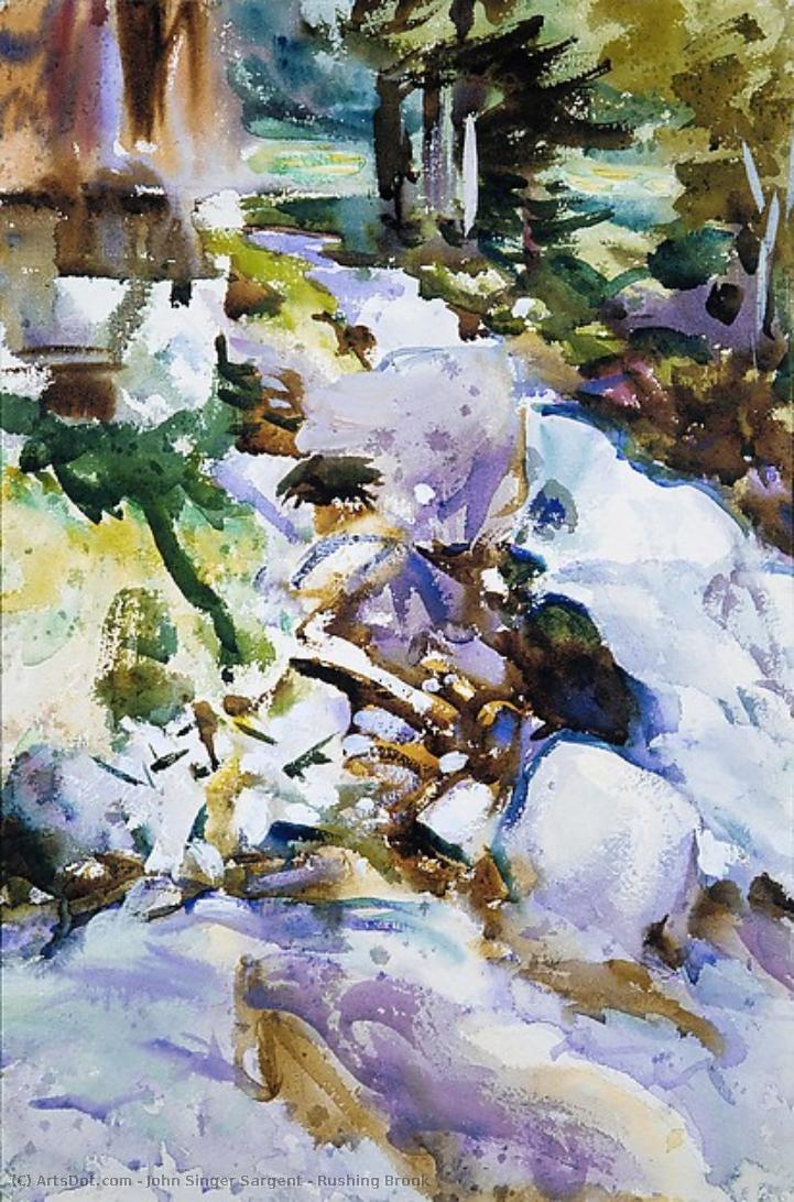 Běhející Potok — John Singer Sargent