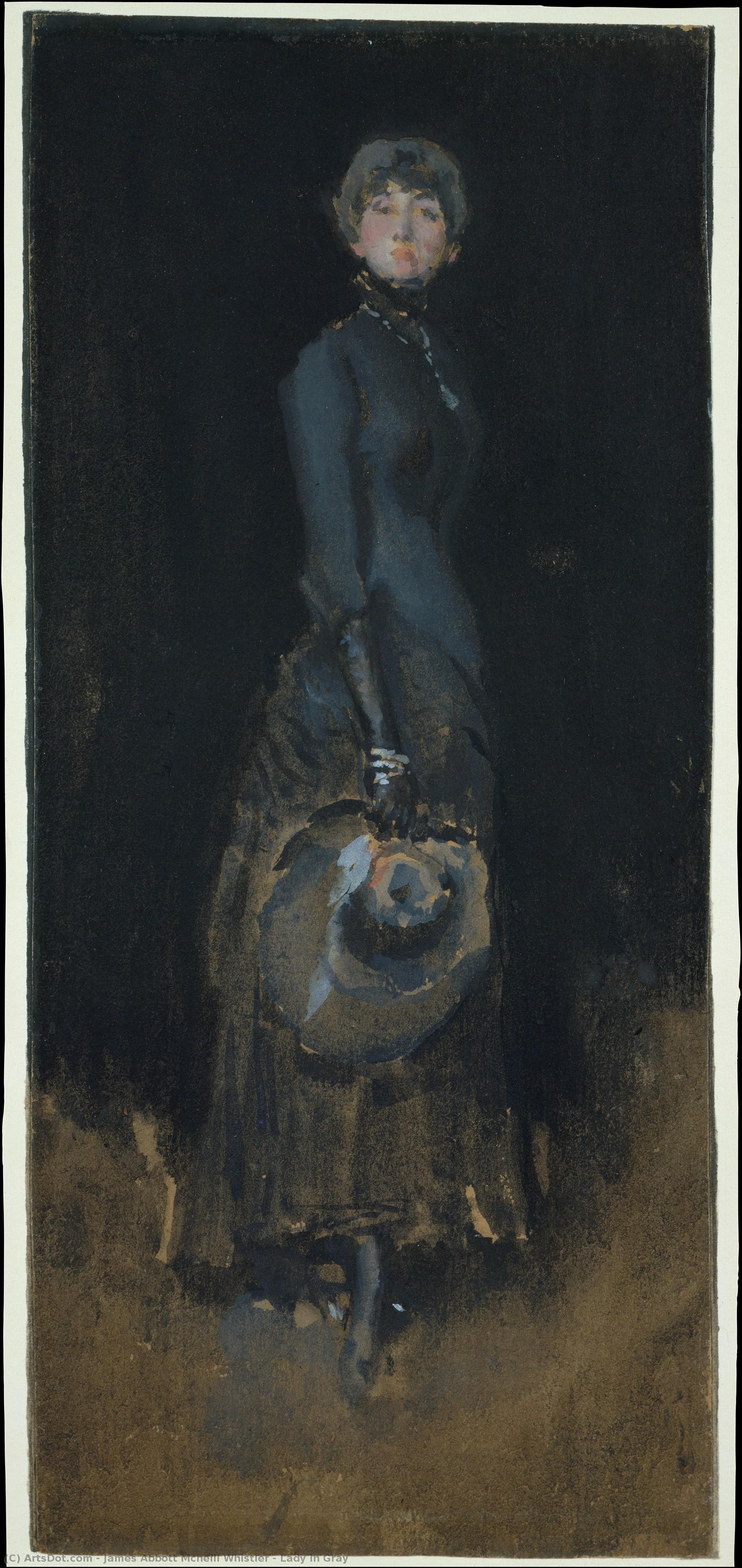 Donna Di Grigio — James Abbott Mcneill Whistler