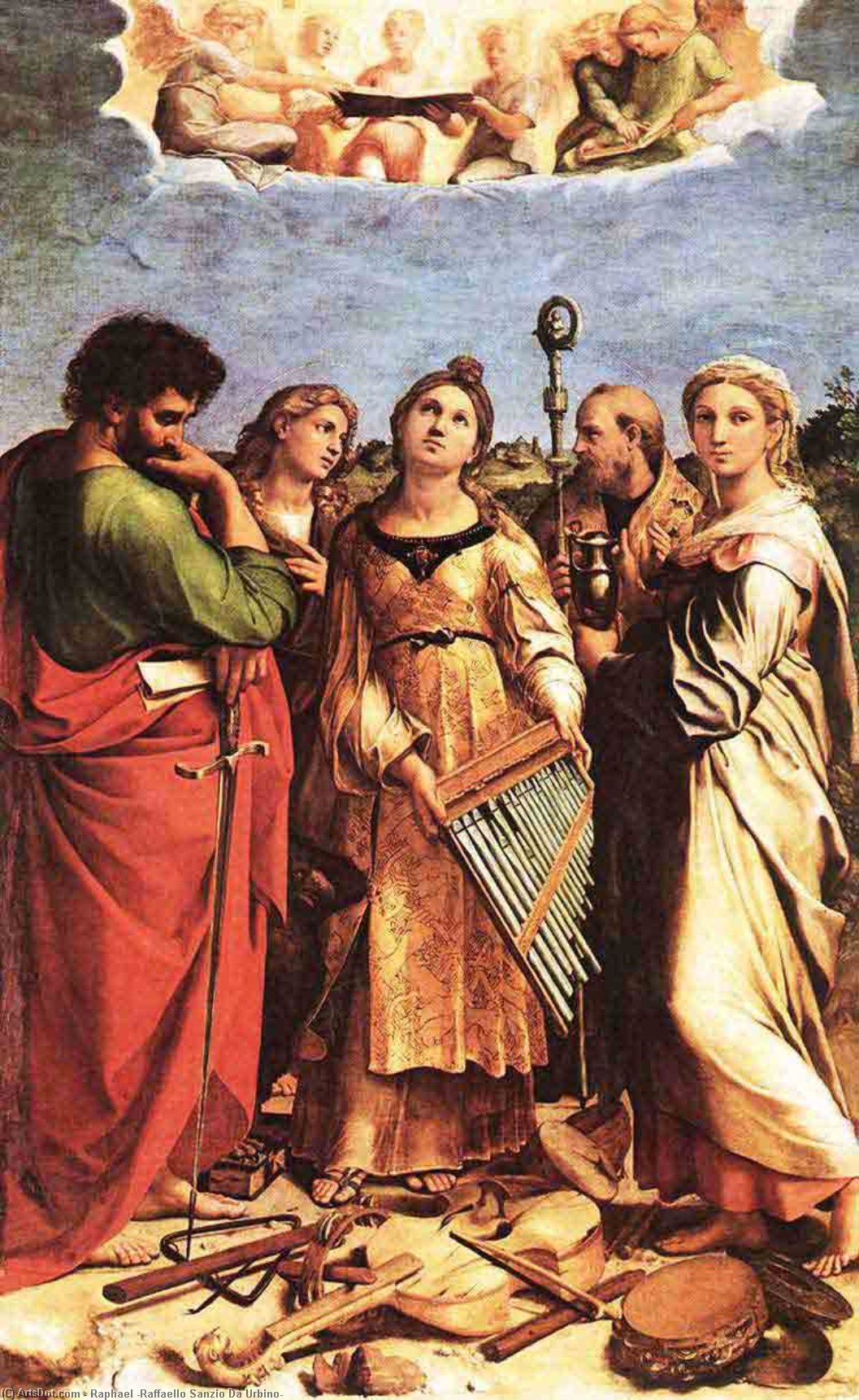 Santa Cecilia — Raffaello