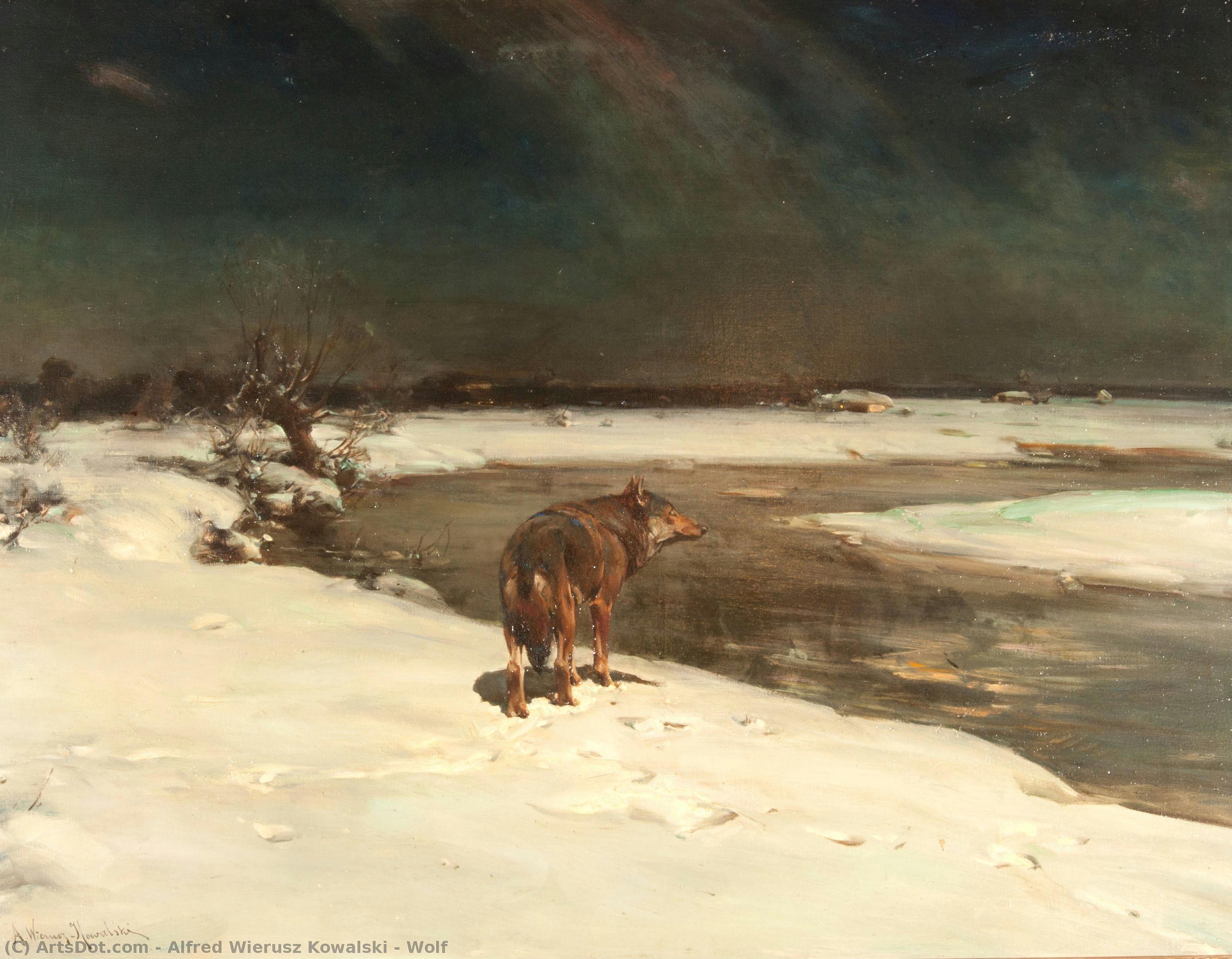 Wolf — Alfred Wierusz-kowalski
