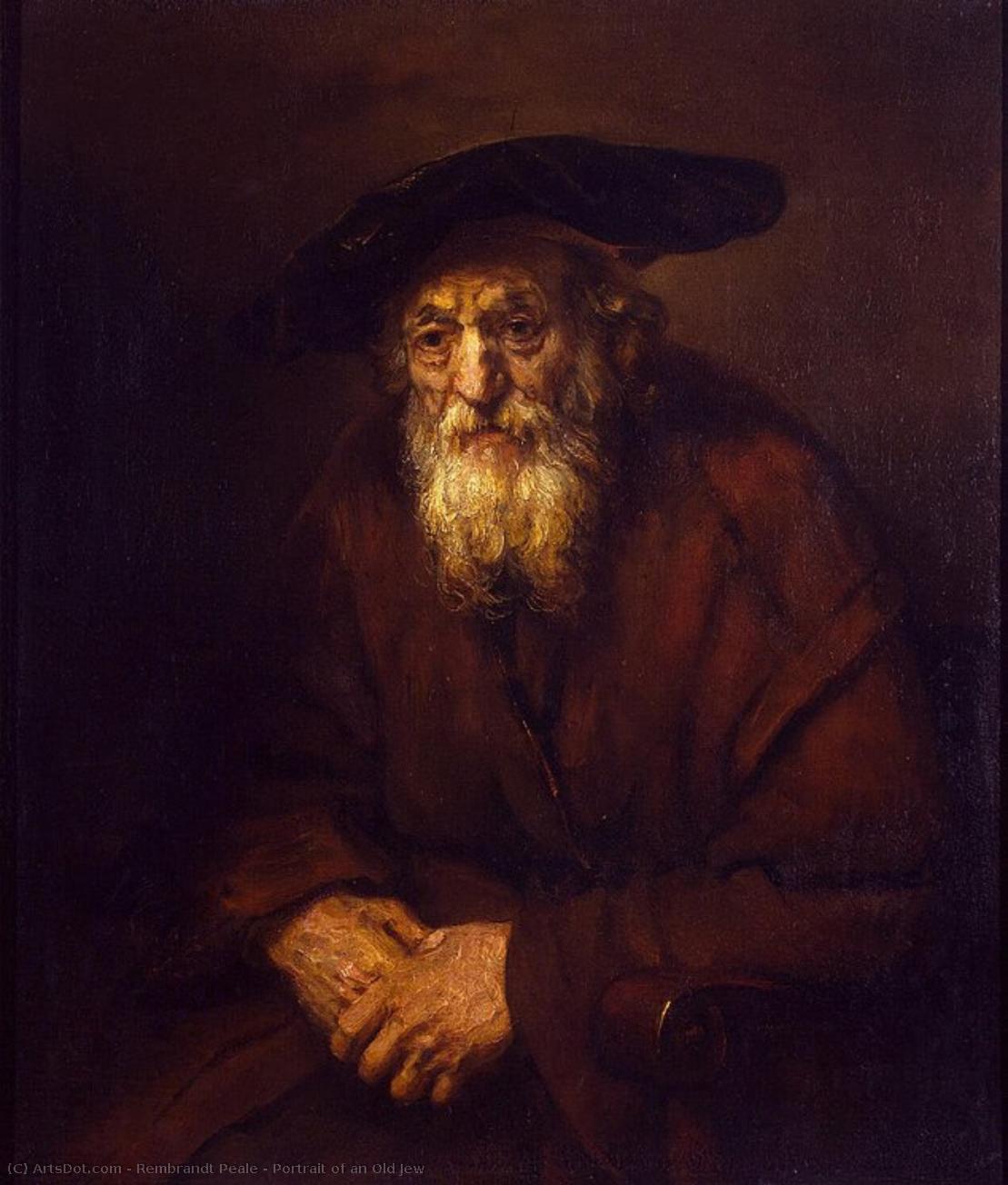 Ritratto Di Un Vecchio Ebreo — Rembrandt Peale