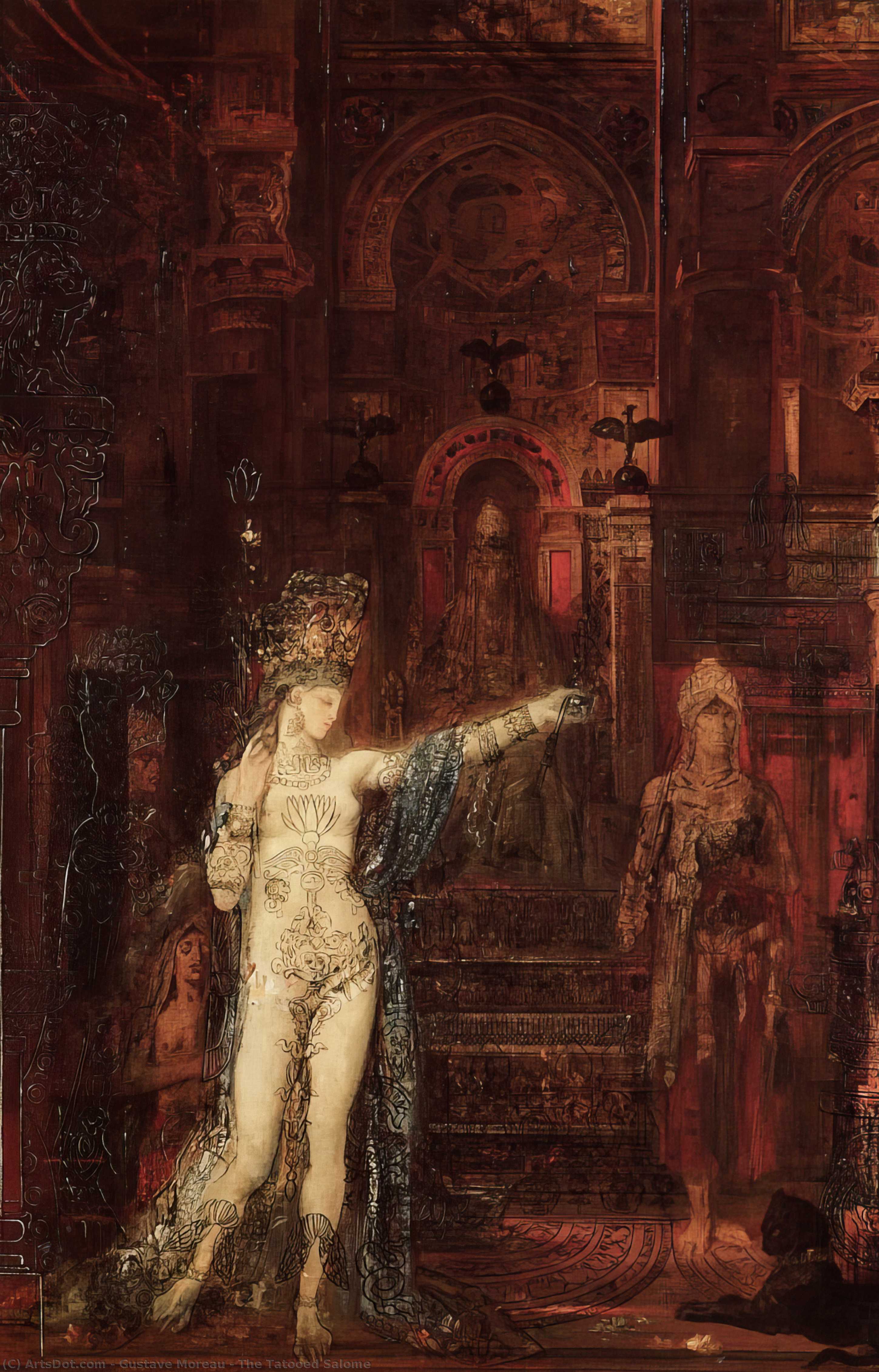 Uogulėta Salome — Gustavas Moreaus