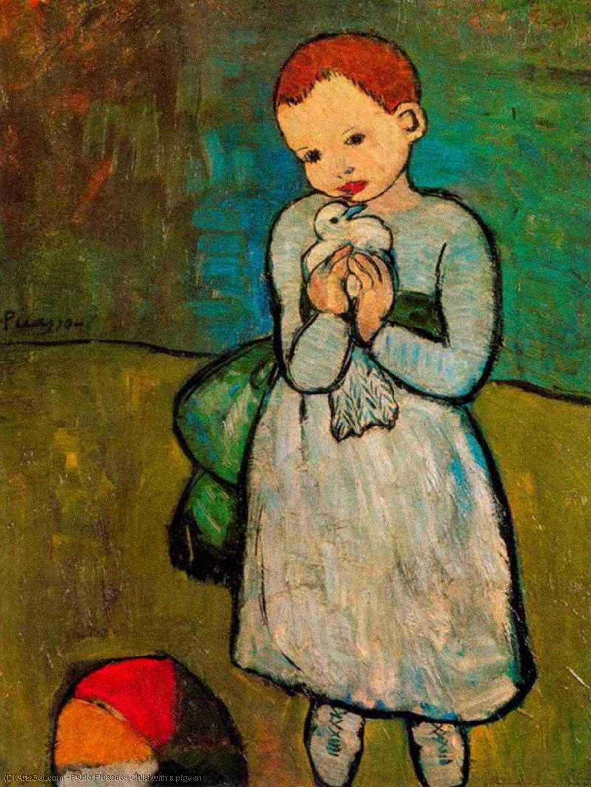 Kind Mit Einer Taube — Pablo Picasso
