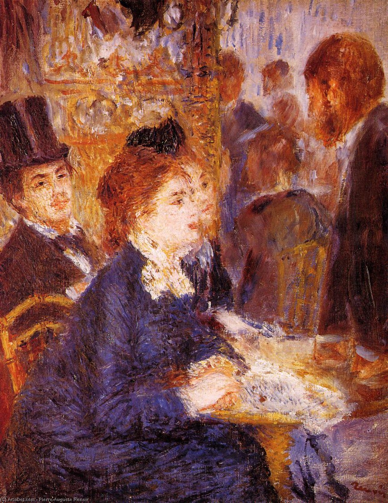 Al Caffè 1 — Pierre-auguste Renoir