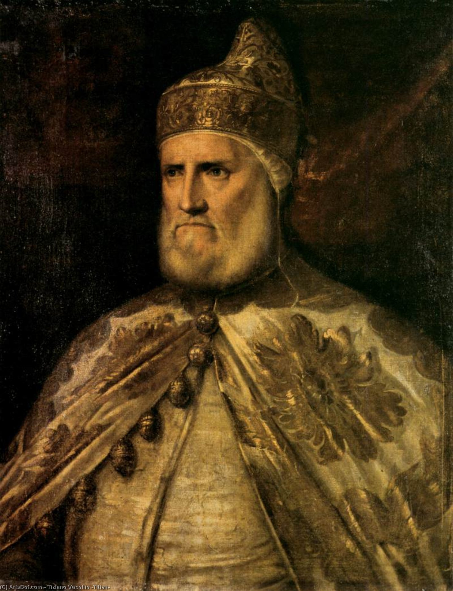 Doge Andrea Gritti — Tiziano Vecellio