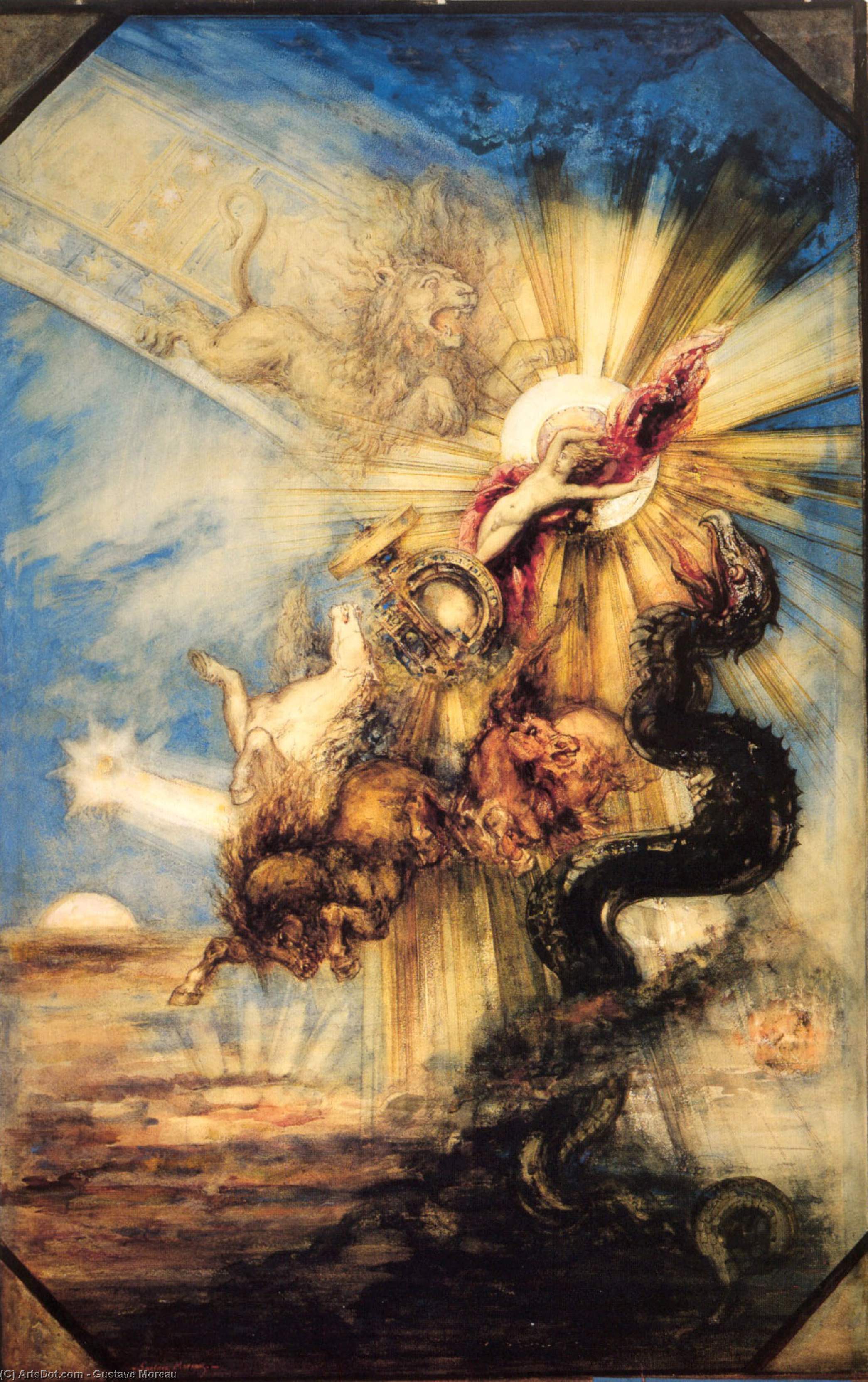 Faeton — Gustave Moreau