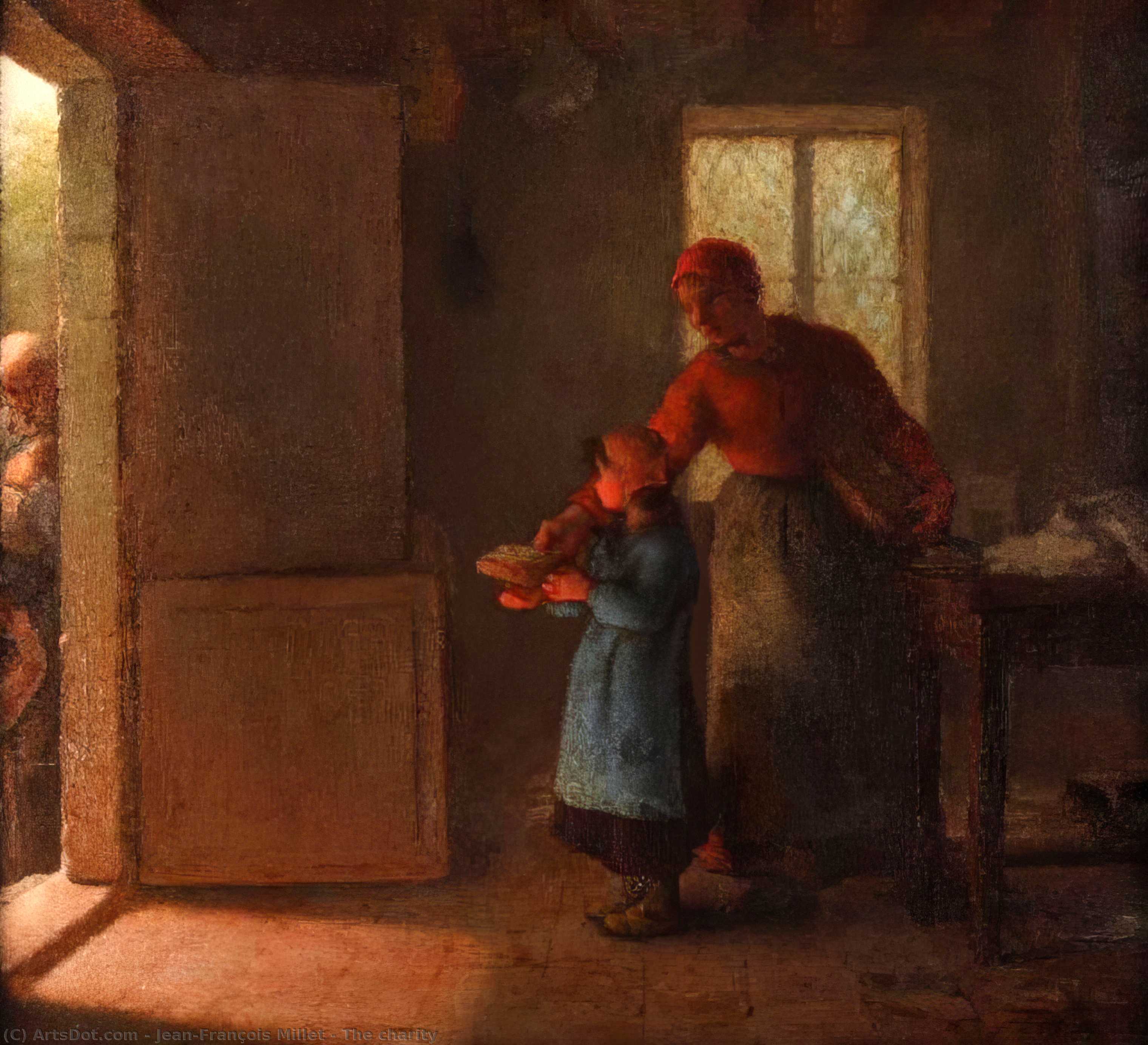 La Carità — Jean-françois Millet