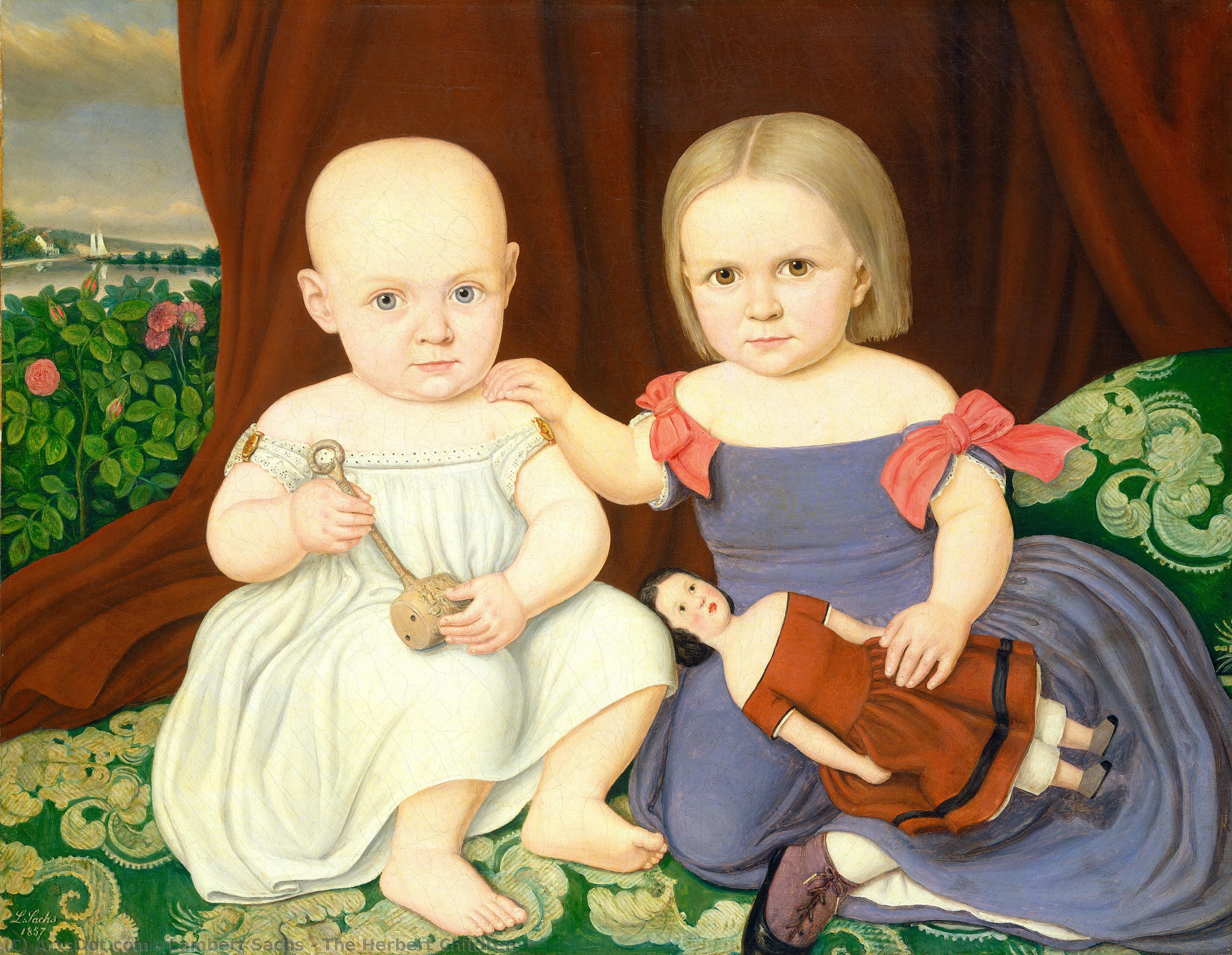 The Herbert Children — Lambert Sachs