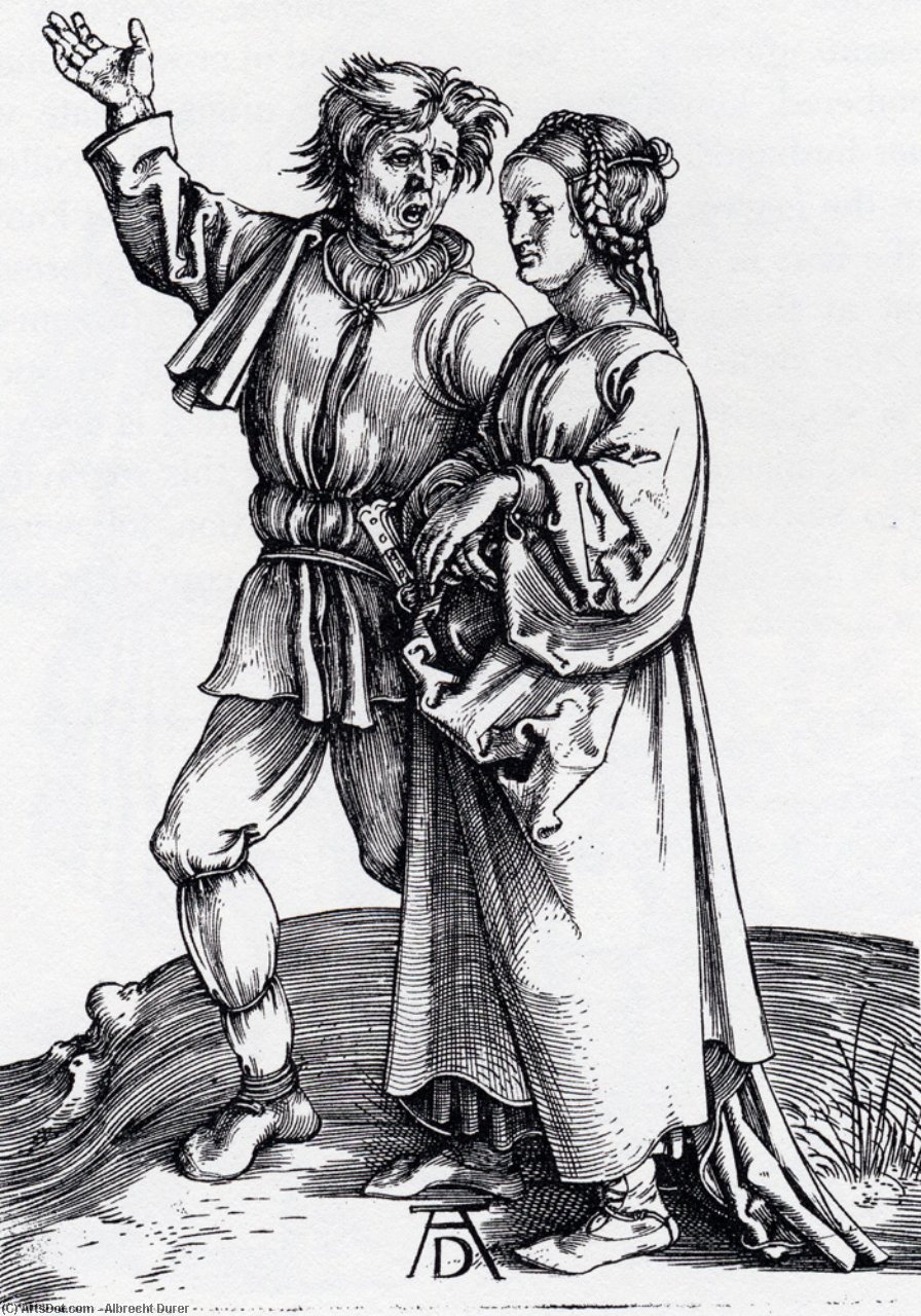 Rustikales Paar — Albrecht Dürer
