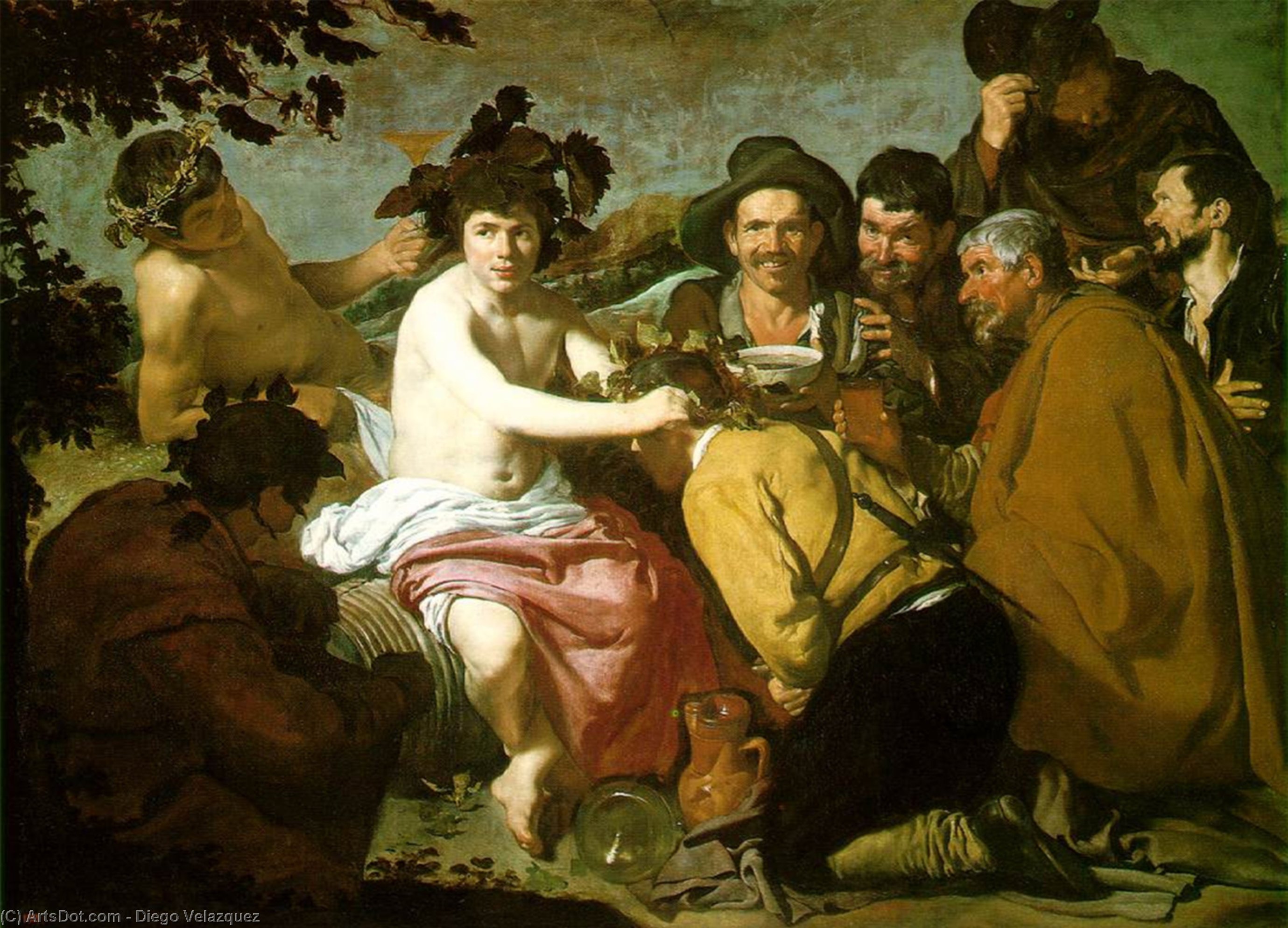 Bacchuss Fest — Diego Rodríguez De Silva Y Velázquez