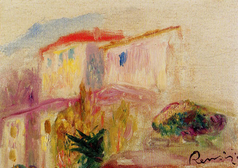 Le Poste At Cagnes (study) — Pjer Ogist Renoar