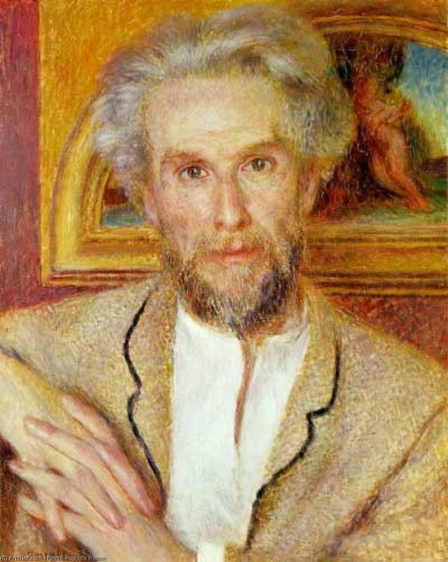 Ritratto Di Victor Chocquet — Pierre-auguste Renoir