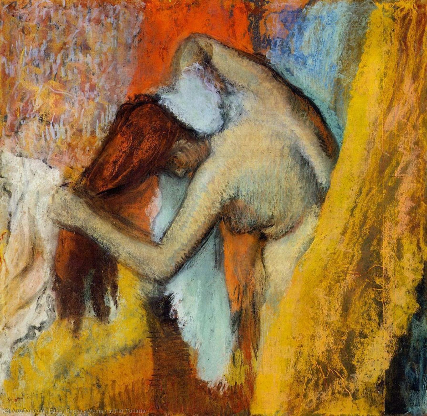 Donna Al Bagno — Hilaire-germain-edgar Degas