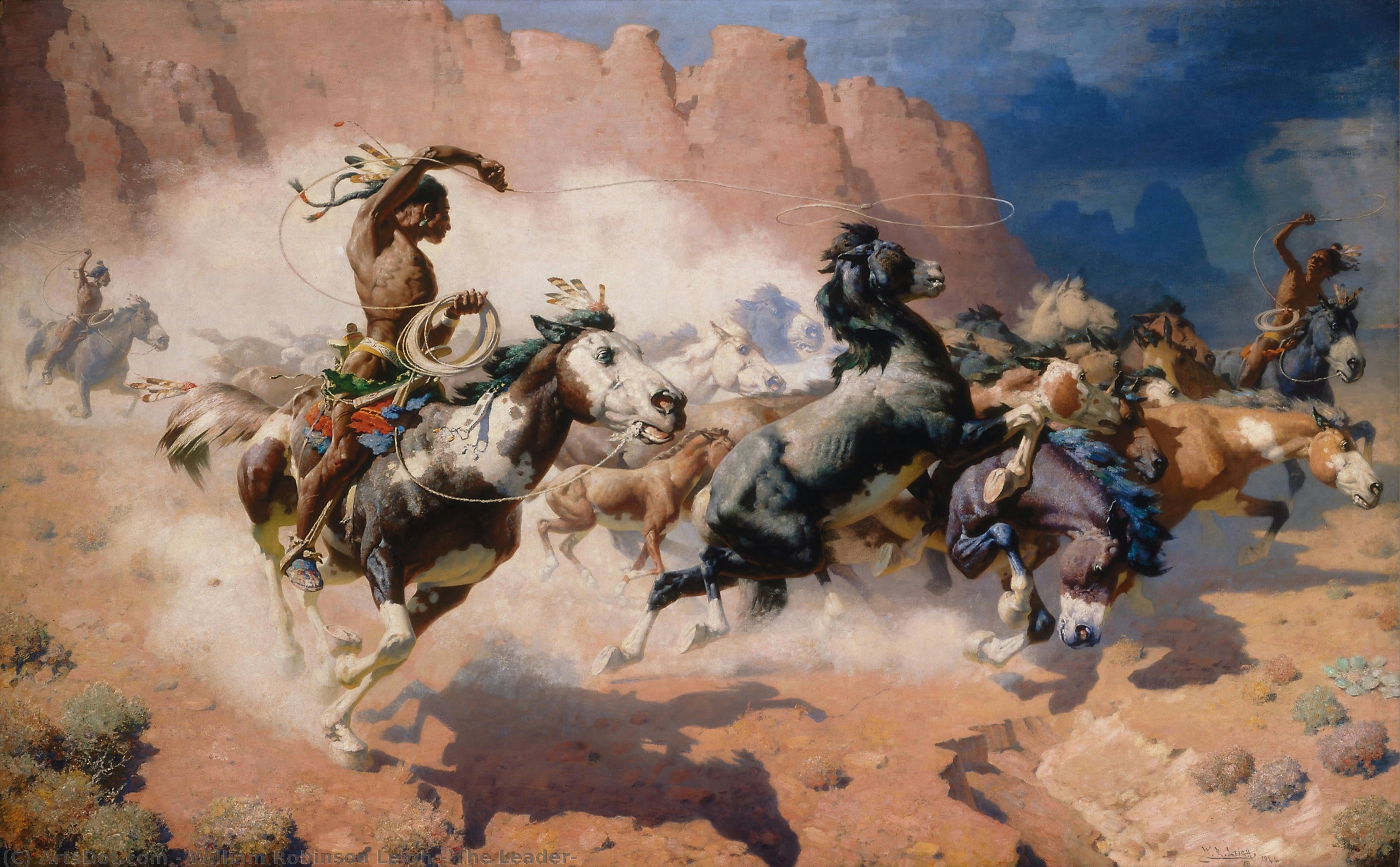 The Leader — William Robinson Leigh