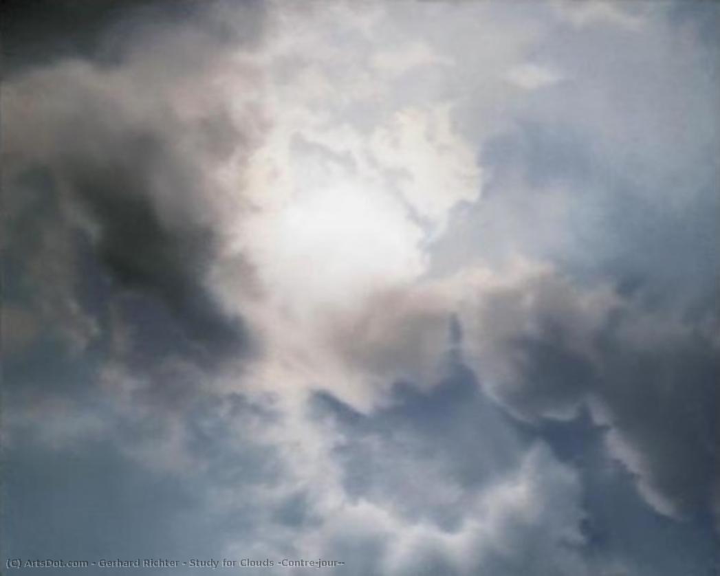Study For Clouds (contre-jour) — Gerhard Richter